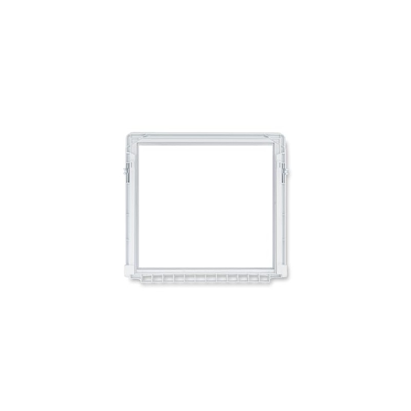 Smart Choice White Refrigerator Crisper Drawer Cover Without Glass Replacement