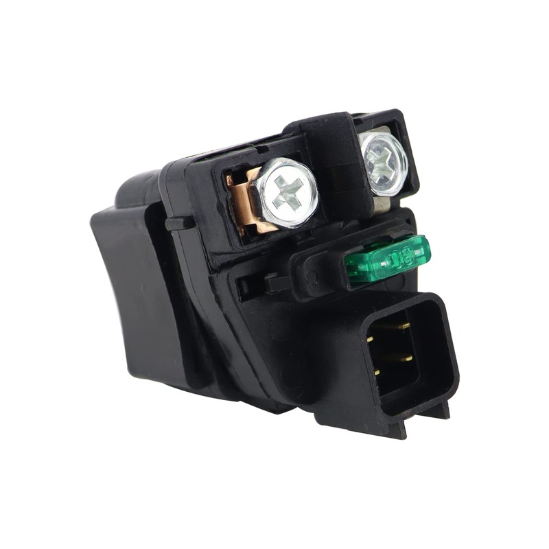 STABSOLI Starter Motor & Solenoid Relay & Ignition Switch for