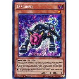 Yu-Gi-Oh! - D Cubed (DESO-EN007) - Destiny Soldiers - 1st Edition - Secret Rare