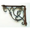 SPRING LIFE Victorian style Cast Iron Ornate Shelf Bracket in