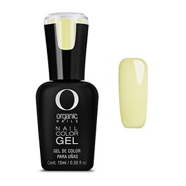 Organic Nails Color Gel 153 Pastel Yellow 15Ml / 0.5Fl Oz
