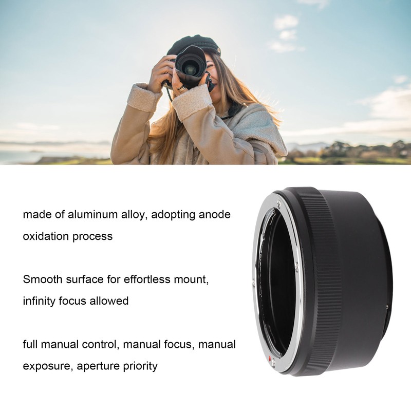 Lens Mount Adapter Lens Converter Ring for Olympus OM Lenses