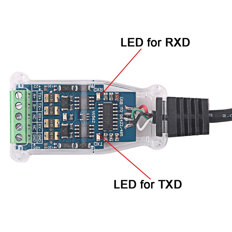 Mendouconert USB to RS485 RS422 485 422 Isolation Module Communication