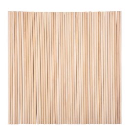Perfect Stix 25PCS Bamboo Dowel Rods - 1/4 x 12 Inch & 4 Inch (Bonus Pack) - Great for Craft & Wedding Cake Dowels