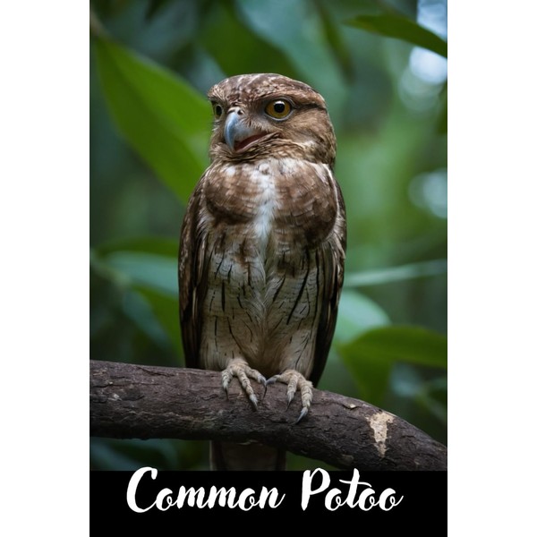 Animals of Amazonia - Common Potoo: 9 x 6 Inches,