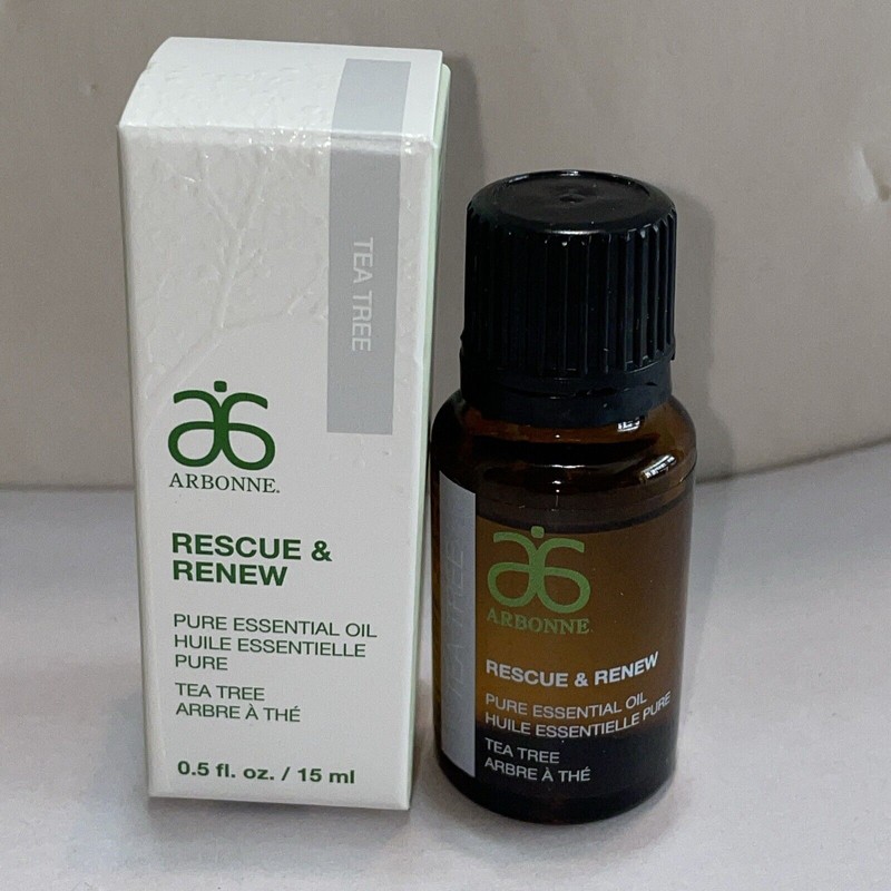 Arbonne Rescue & Renew Pure Essential Oil Tea Tree 0.5