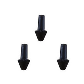 Tsuriken Float Stop, UL Cushion, Φ2.5, Black