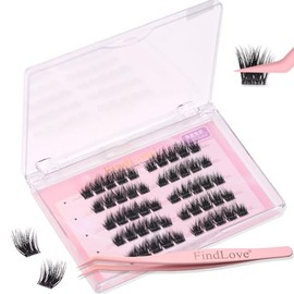 Pestañas autoadhesivas, sin necesidad de pegamento, pestañas postizas de aspecto natural, reutilizables, autoadhesivas, impermeables, pestañas esponjo