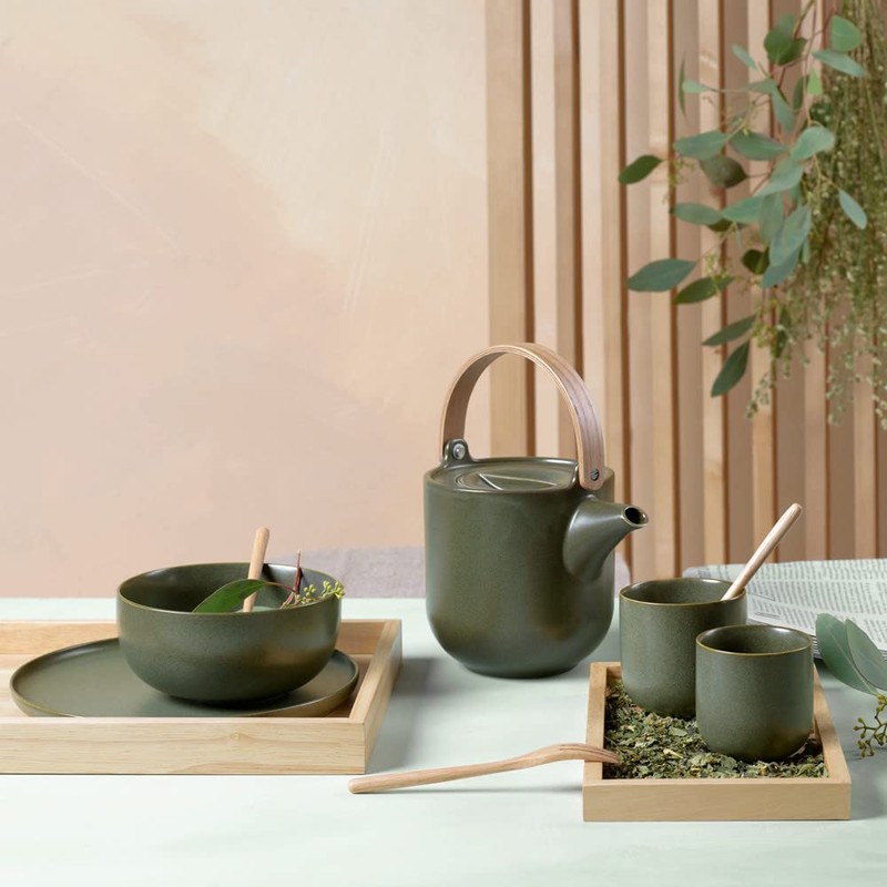 Coppa Nori Teapot with Wooden Handle 0.6 L