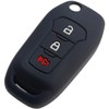 waymei Silicone Key Fob Cover Remote Keyless Case Protector Compatible
