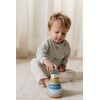 Little Dutch 7242 FSC Wooden Stacking Tower Ring - Forest