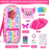 UNICORN ELEMENT 9 Items 18 inch Dolls Bag Set and