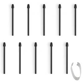 KuRoKo 10 PCS EMR Digital Pen Tips for Remarkable 1/2, Note Air2 Plus Stylus Marker Pen Plus Replacement Soft Nibs,Tips with Tool