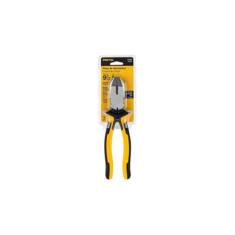 Pretul 219-PX, Pinza pelectricista 9 cabeza cuadrada Comfort Grip