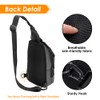 AUTOWT Sling Bag for Men – Anti-theft Crossbody Shoulder Bag
