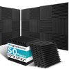 50 Pack Sound Proof Foam Panels for Walls, 2 X