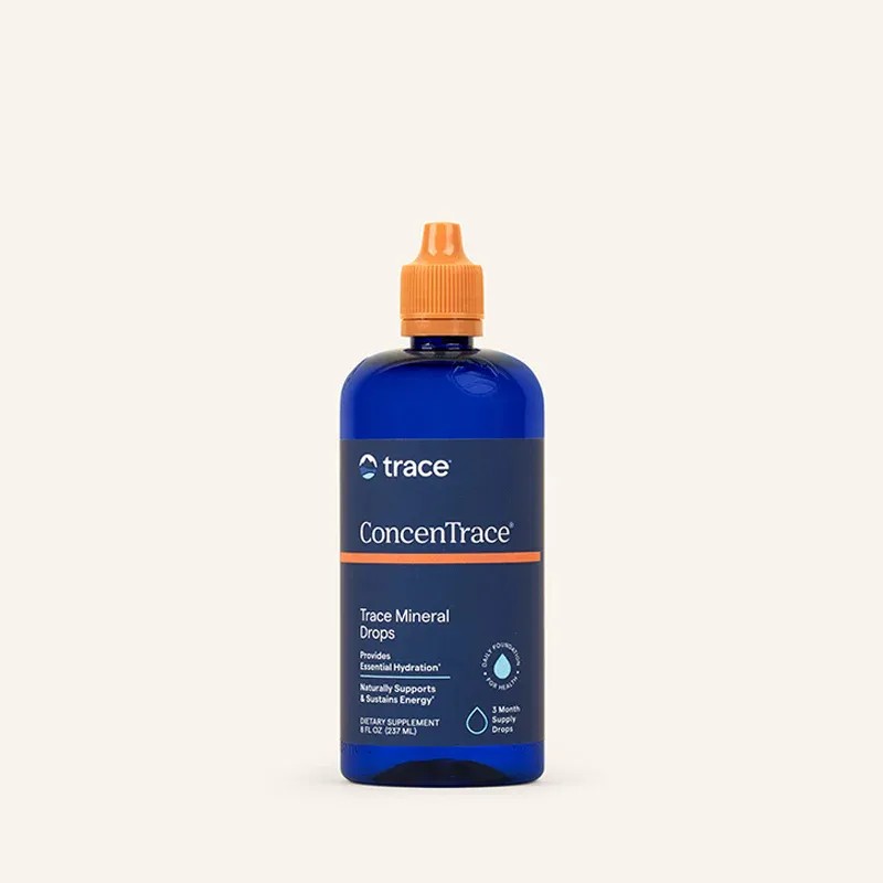 Trace Minerals ConcenTrace Gotas de Minerales 8oz 237 ml Soluble
