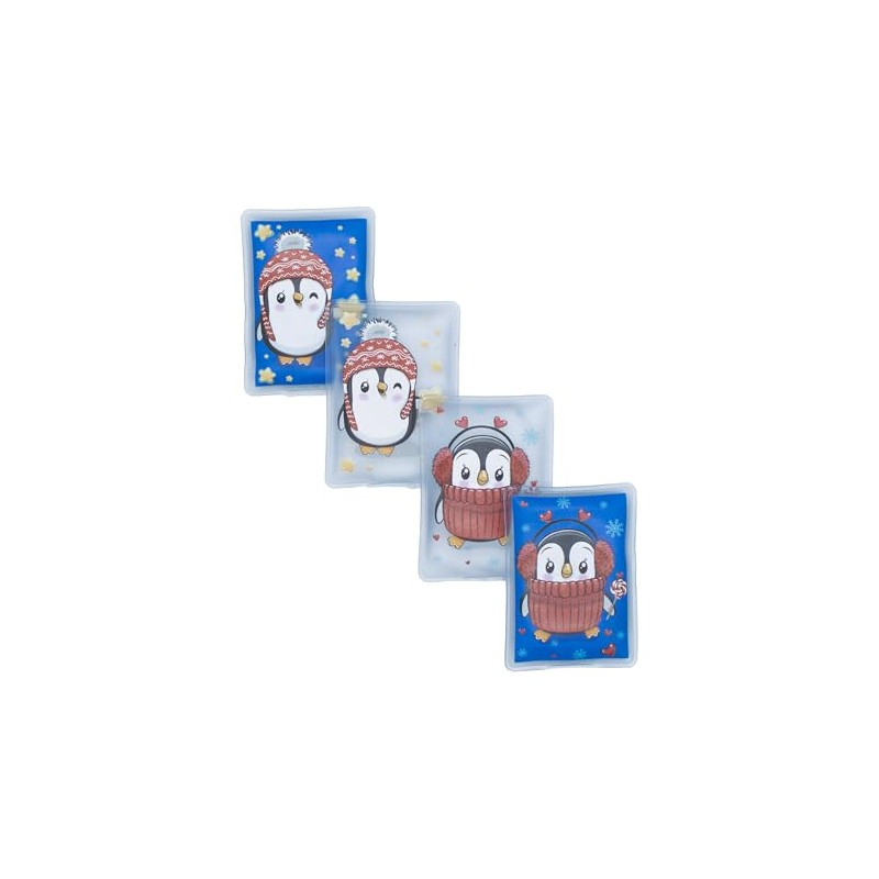 Pocket Warmers Reusable Set of 4 – Various Designs –