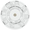 Concise 100973 Ruler Circular Calculator 28N