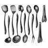 304 Stainlss Steel Matte Kitchen Utensils Set, 11 Pcs Long