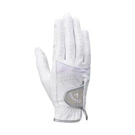 Callaway HYPER GRIP DUAL WMS WHT 21 25 (21 cm), For Both Hands, White, Women's