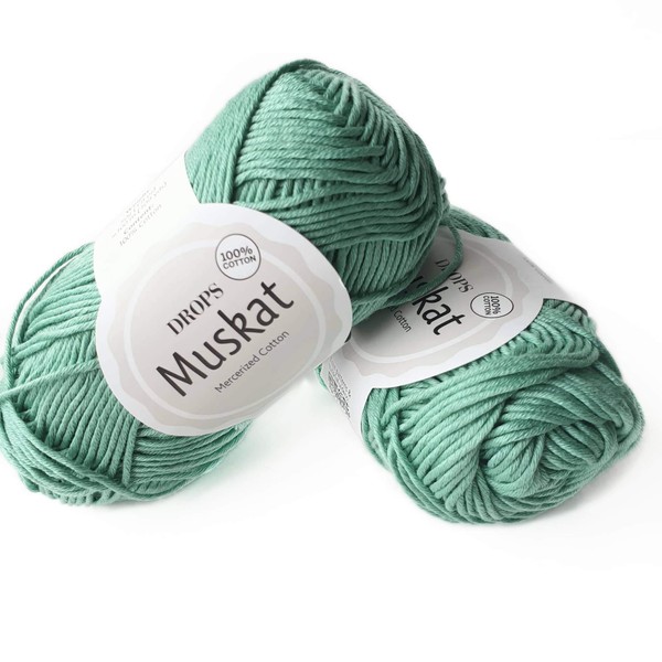 DROPS Muskat 03 UNI Mint Green