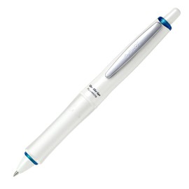 Pilot Dr. Grip Advance Full RT Ballpoint Pen, White Barrel, Black Ink, 1.0mm, Prevents Writing Fatigue, Perfect for Exams & Extended Writing