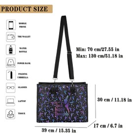 GJTIM Cartoon Movie Inspired Gift Movie Fairy Lover Gift Family Vacation Present Fairy Princess Canvas Tote Bag (Tinkhappy LT)