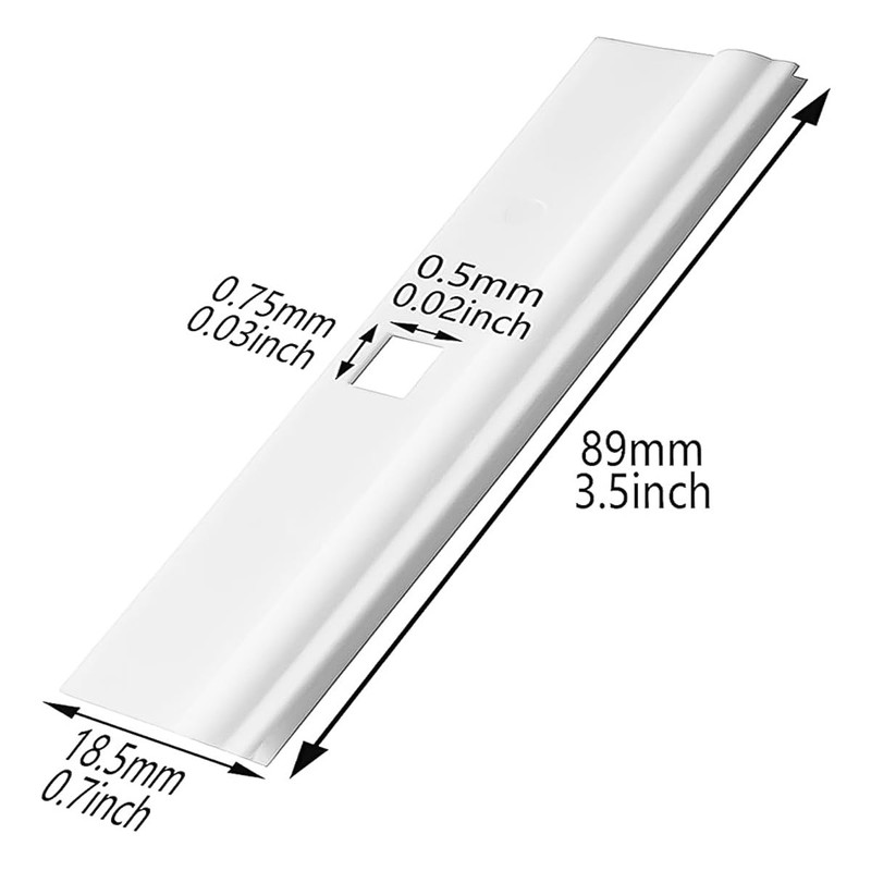 Tiardey Vertical Blinds Fragile Accessories Replacement Hanging Plates Curtain Slats