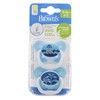 Dr. Brown’s Prevent Butterfly Shield Soother, Stage 1, Blue, 2