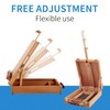 Falling in Art Wooden Tabletop Easel, Solid Wood Sketchbox Desktop