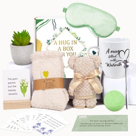 80UncleKimby Sympathy Gift Basket for Loss of Loved One Pet Bereavement Memorial Gifts for Mom Dad