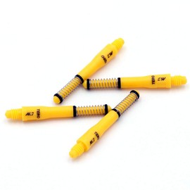 CUESOUL Set of 4 TERO AK7 Dart Shafts Built-in Spring Telescope for Steel Tip Arrows and Soft Tip Arrows (CS-AK7+4H53)