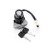 PROCNC Ignition Switch Gas Cap Seat Lock Keys Set for