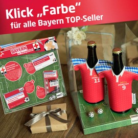 Ligara® for Bavaria Fan Item Gift Birthday Fans (1 x Single Dose) Men's Gifts by Ligakakao.de