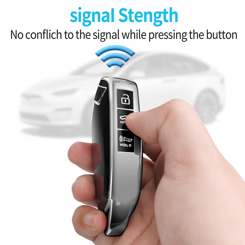 Tukellen for Kia Key Fob Cover,Special Soft TPU Key Case