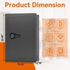 RockRain Wall Safe Between Studs: Heavy Duty Steel Hidden Safe