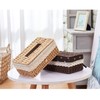 Tissue Box, Sinxioer Handwoven Paper Holder, Tissue Dispenser Tissue Box