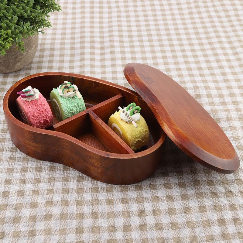 Fir tree Old Lacquered Pine Fir Lunchbox Environmental Food Container