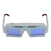 Solar Welding Glasses Auto Darkening UV Proof Adjustable Lampshade Safety