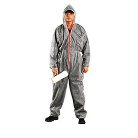 REIS KOM Painter's Suit, Full Body Suit, Protective Suit, Paint Suit, Grey/Steel Blue, XXXL Size