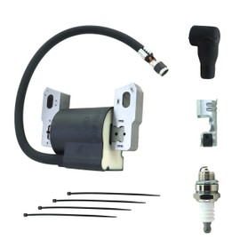 590454 Ignition Coil Magneto Armature for BS 121000 122000 vanguard engines 6.5 HP Lawn Mower Engine with Spark Plug, Replace for 799381 790817 692605 802574