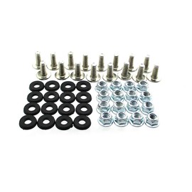 TC-Motor M6 x 16 Plastic Fender Bolt Washer Nut Screw Kit For 50cc 70cc 90cc 110cc 125cc ATV Quad 4 Wheeler