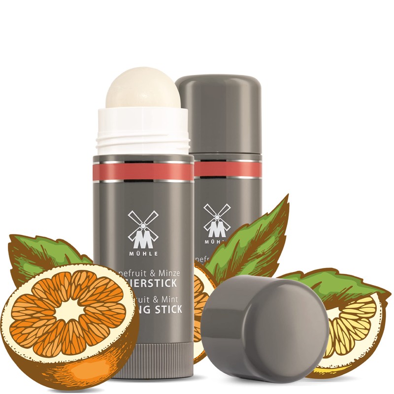 MÜHLE Shaving Soap Stick - Foaming Shaving Soap with Grapefruit