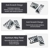 2PCS Car Non-Slip Aluminum Alloy Pedal Pads, Nonslip Car Pedal