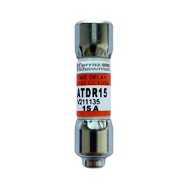 New OEM ATDR15 ATDR-15 ATDR-15A 600Vac Class CC Fuse, Pack of 10