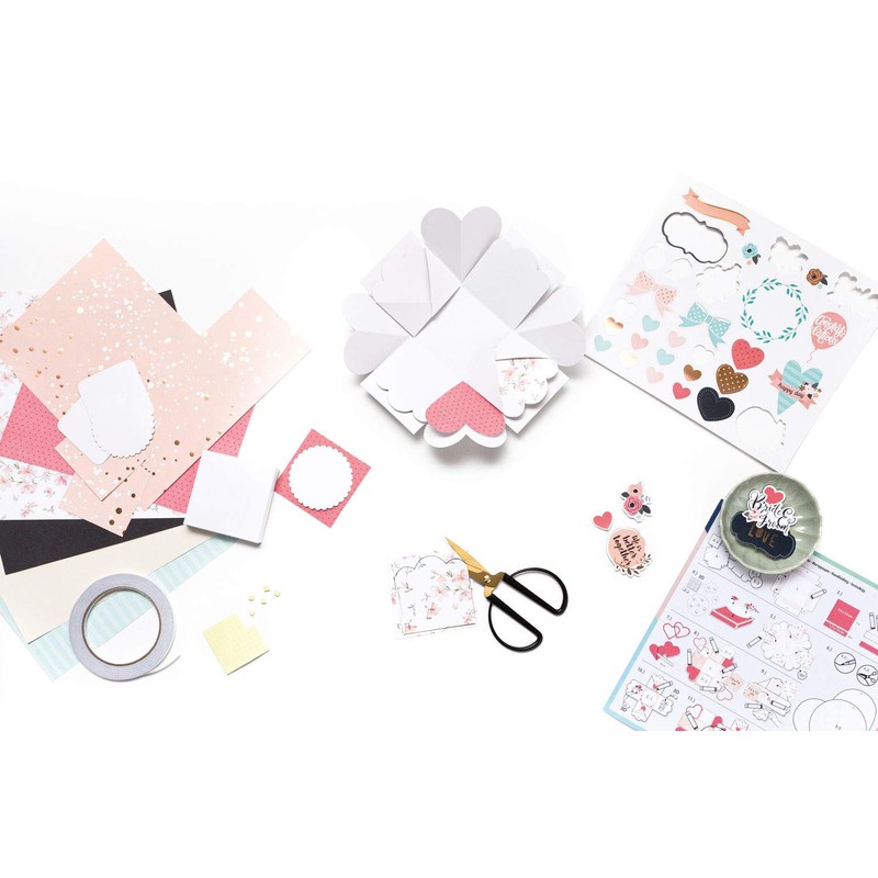 folia 11610 - Explosion Box Romance Craft Set, Original Gift