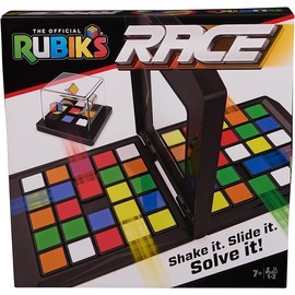 Rubik’s Cube, Rubik's Race, Ace Edition Classic Fast-Paced Puzzle Strategy Sequence Two Player Board Game for Ages 7+ - Color: Race 2023 Version