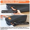 Rechargeable Electric Stapler, 25 Sheet Capacity, Quiet Operation, Jam-Free and