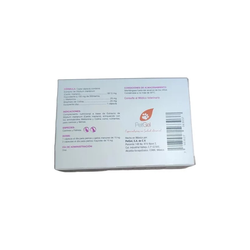 Propet Silimarina Para Perros Y Gatos Hepatoprotector 60caps